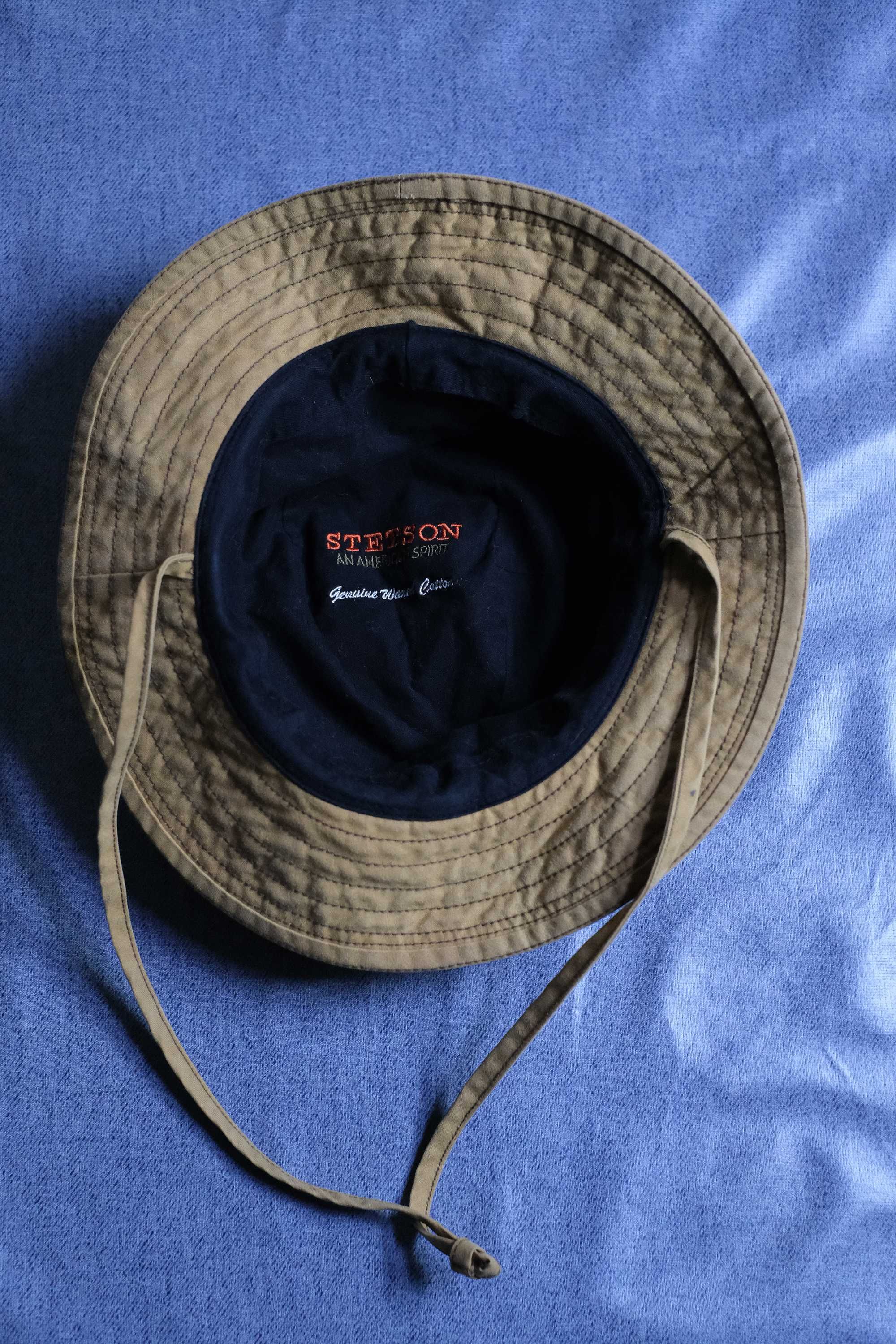 Брезентова вощена панама Stetson Waterproof Waxed Cotton
