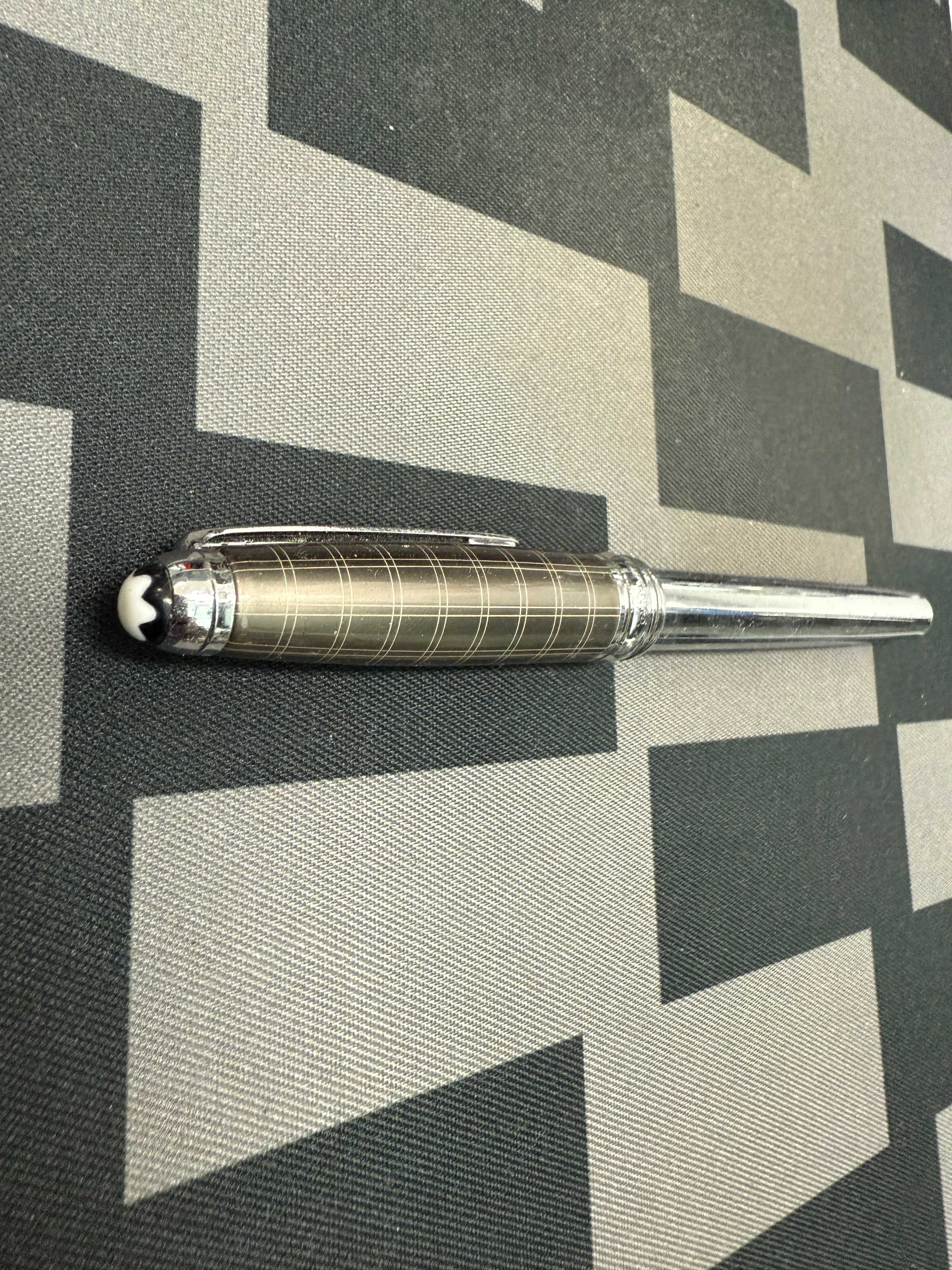 Caneta Montblanc Meisterstuck Prata