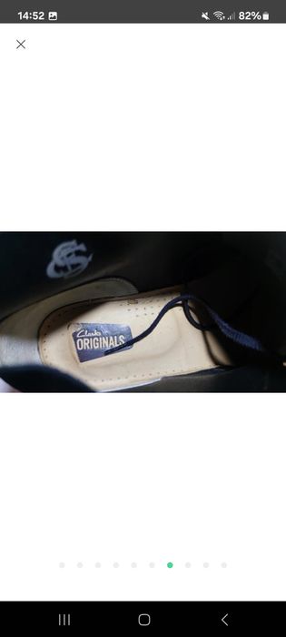 Замшевые полуботинки Clarks Desert Boots