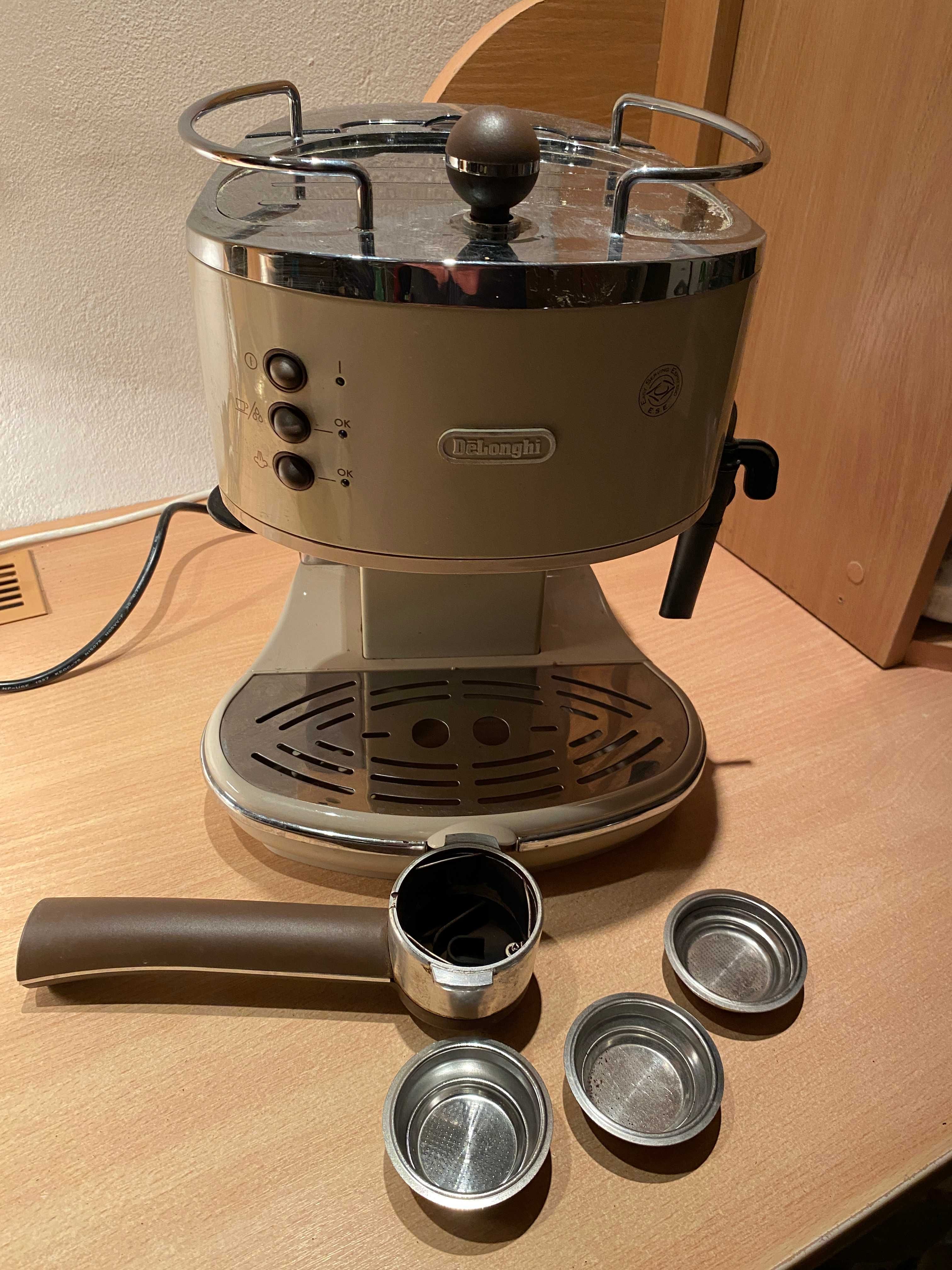 Ekspres kolbowy De'Longhi Icona Vintage ECOV 311.BG - stan jak nowy