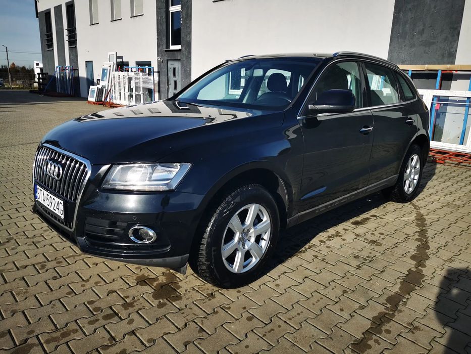 Audi Q5 DSG # quattro # nawigacja # pół skóra # bezwypadkowe # I wł. # VAT 23%