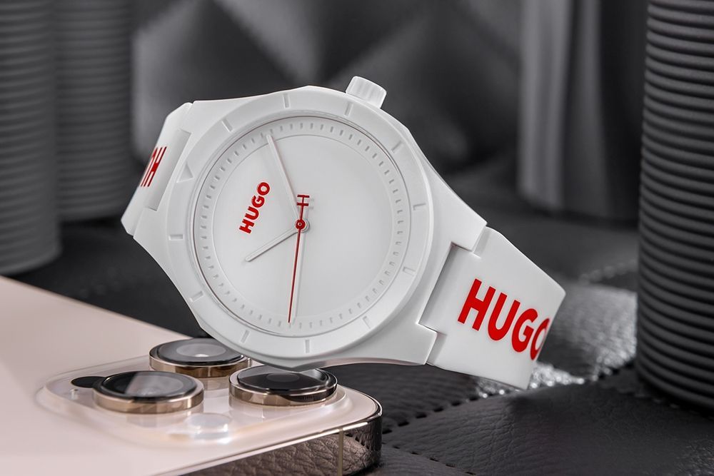 Zegarek Męski Hugo Lit For Him White 1.530345 + BOX
