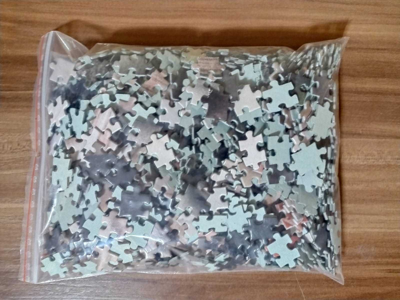 *_* Puzzle Dziewczynka z różą 1000 szt. w butelce