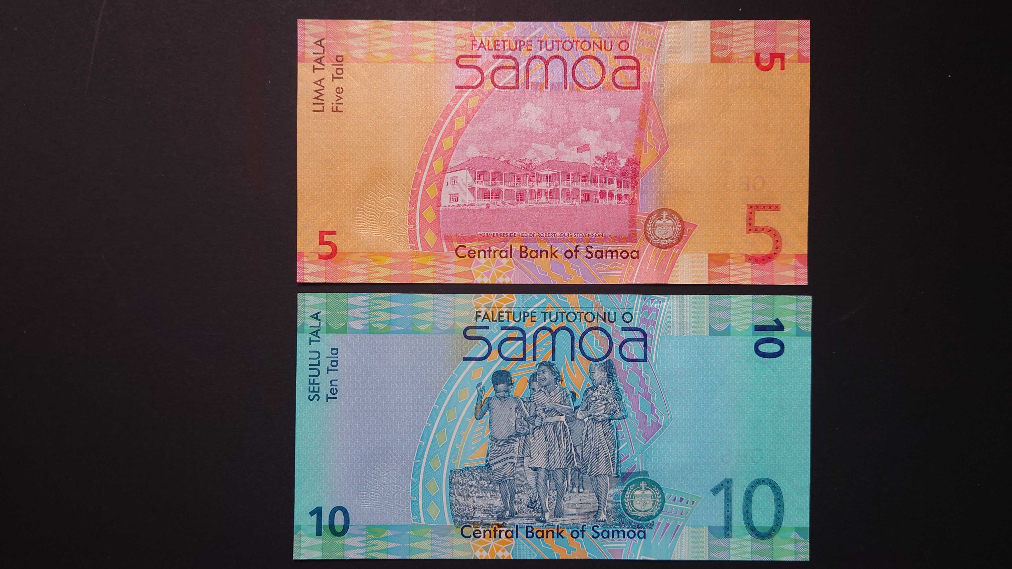 Samoa - zestaw banknotów UNC
