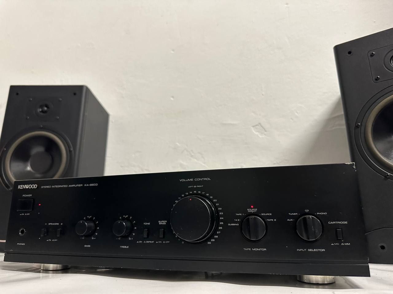 Wzmacniacz stereo Kenwood KA-660D, 2*10 Watt, Japan