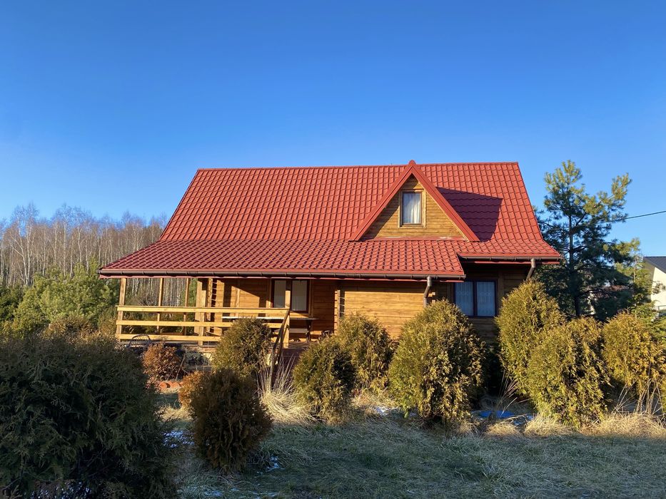 Sprzedam piękną działkę 3520m z domem Łuków