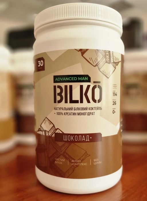 Протеїн Bilko Advanced Man 87% білка, підсилений креатином