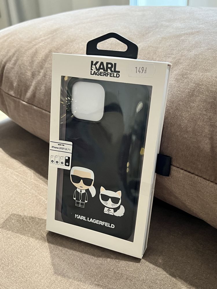 Чехол на телефон Карл Лагерфельд karl lagerfeld 12 13 Pro Max