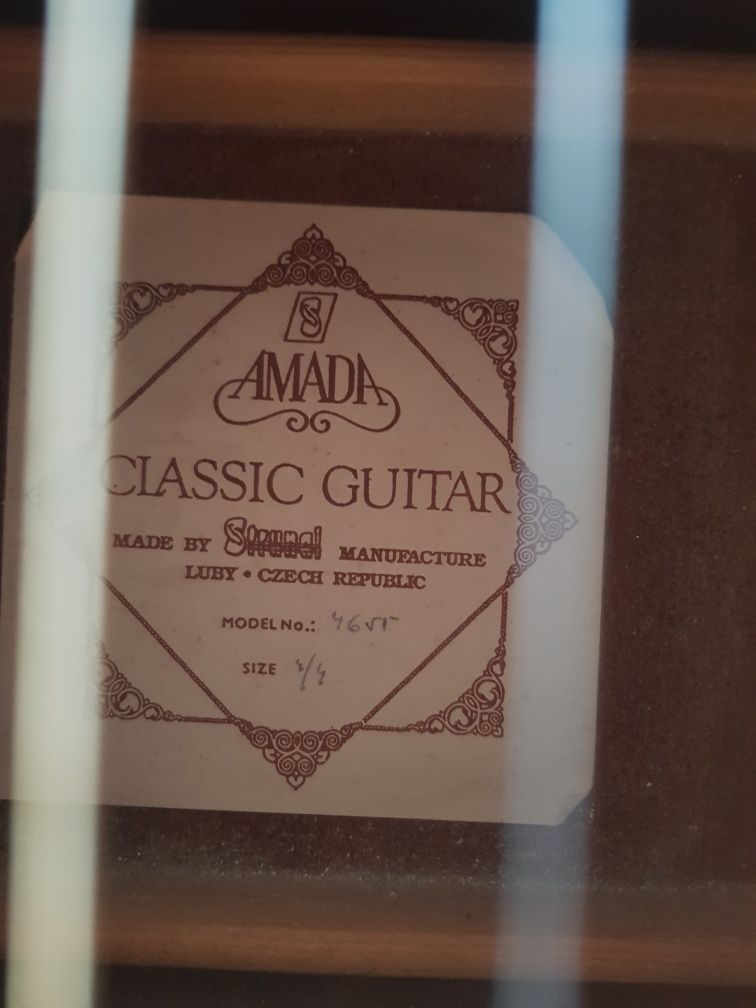 Gitara klasyczna Strunal Amada Model 4655 Size 4/4