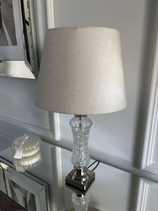 Lampa stolowa krysztalowa lampka nocna