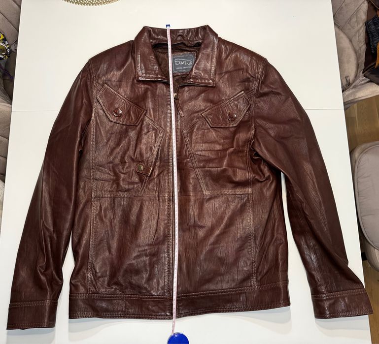 Kurtka ze skory naturalnej marki Leather Collection