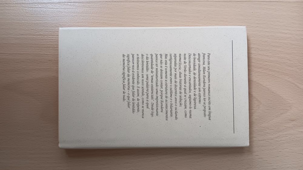 Milan Kundera, A Lentidão