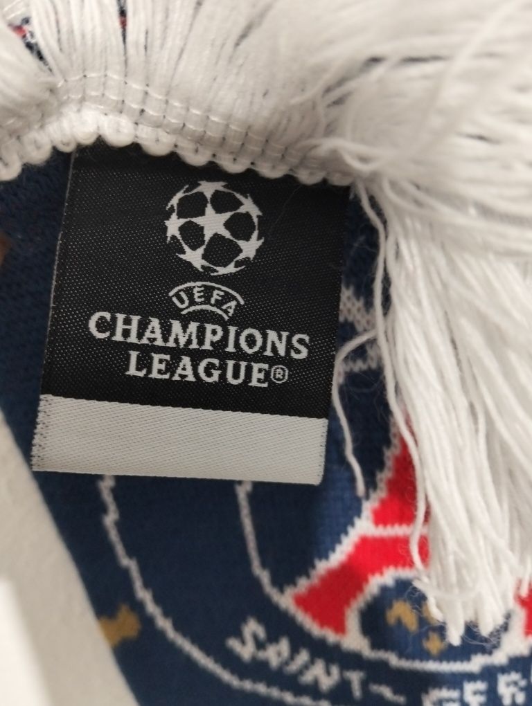 Cachecol PSG campeão de Europa 2025