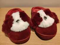 Chinelo pêlo bordô NOVOS