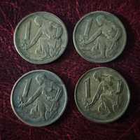1 korona z 1969, 1970, 1971, 1980 - Czeska Republika