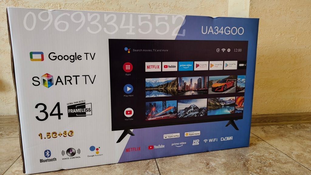 Новинка 2024 Телевізори Samsung smart tv 32 дюйми ,T2, Bluetooth, WiFi