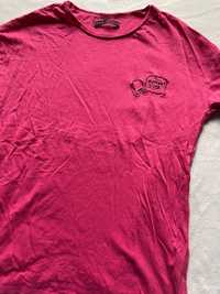 Różowa koszulka oversize - House - XS