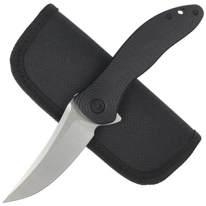 Nóż składany Civivi Synergy3 Black G10, Stonewashed (C20075A-1)