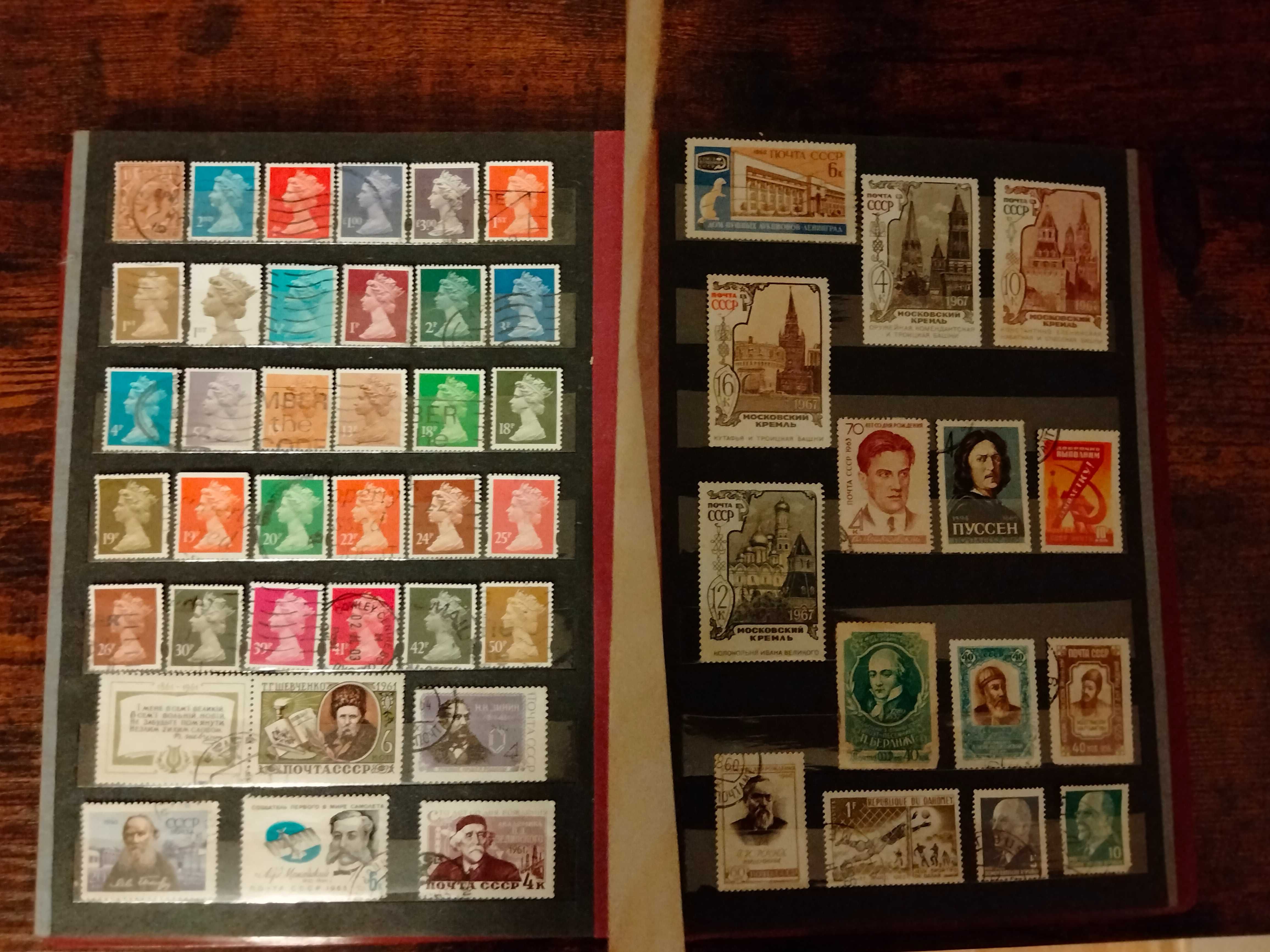 Przepiękna kolekcja znaczków pocztowych