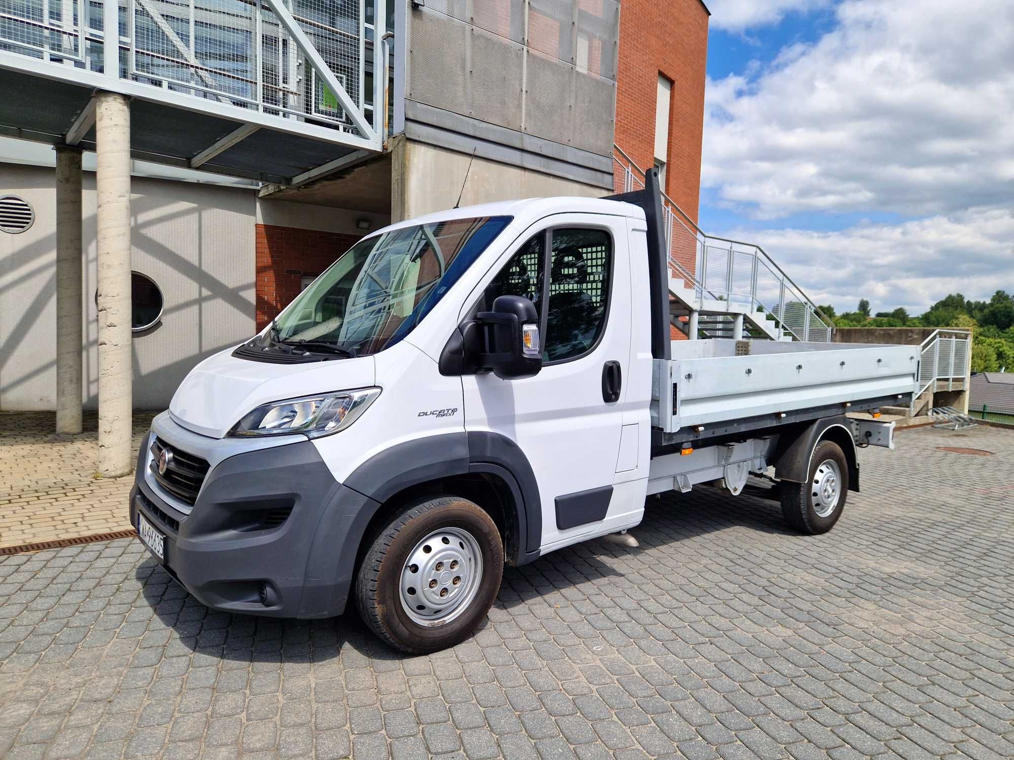 Fiat Ducato Maxi Skrzynia Plandeka Krajowy 1 Wł Klima master F-Vat 23%