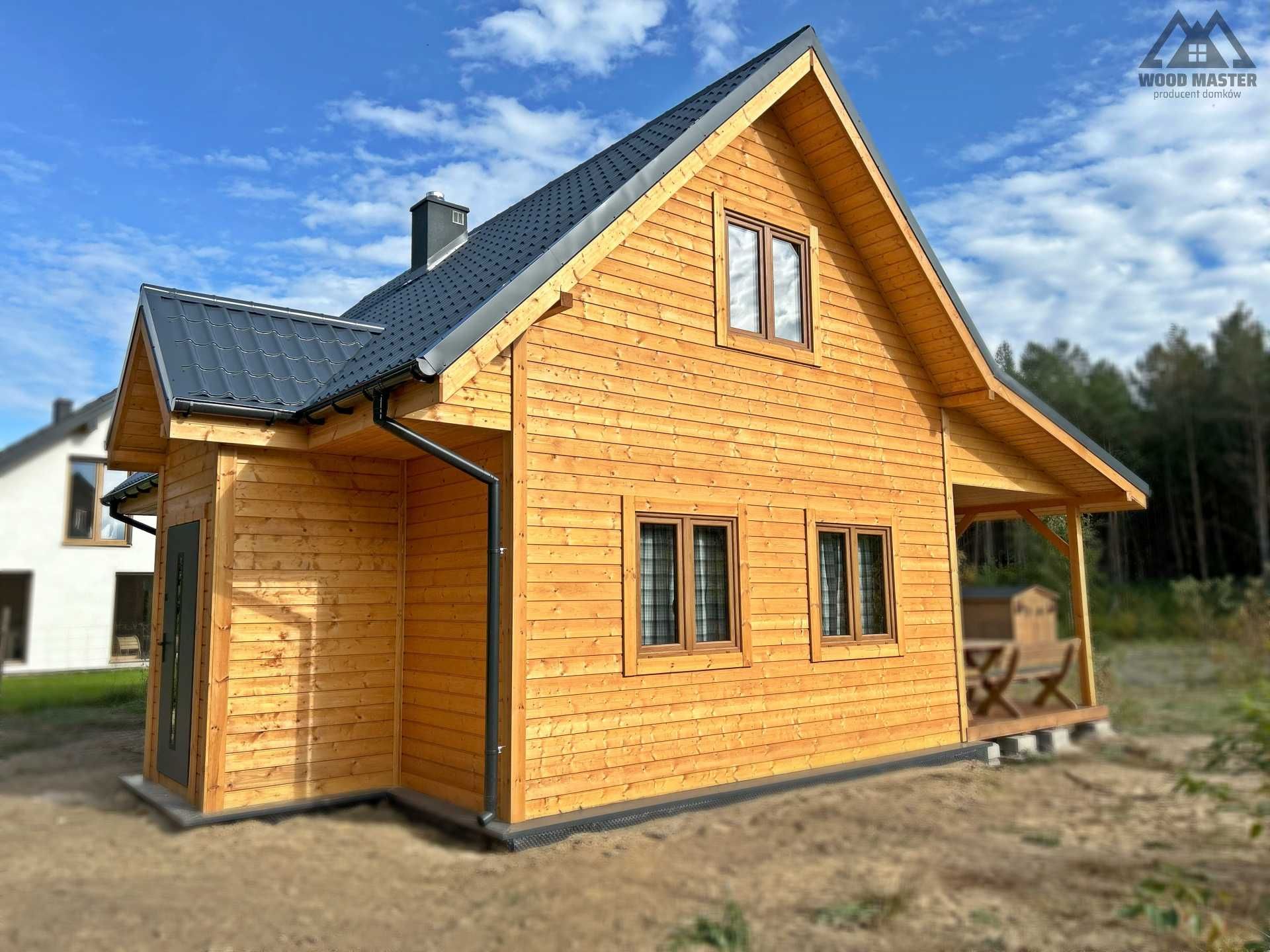 Domek Całoroczny Przepiórka Wariant B 65m2