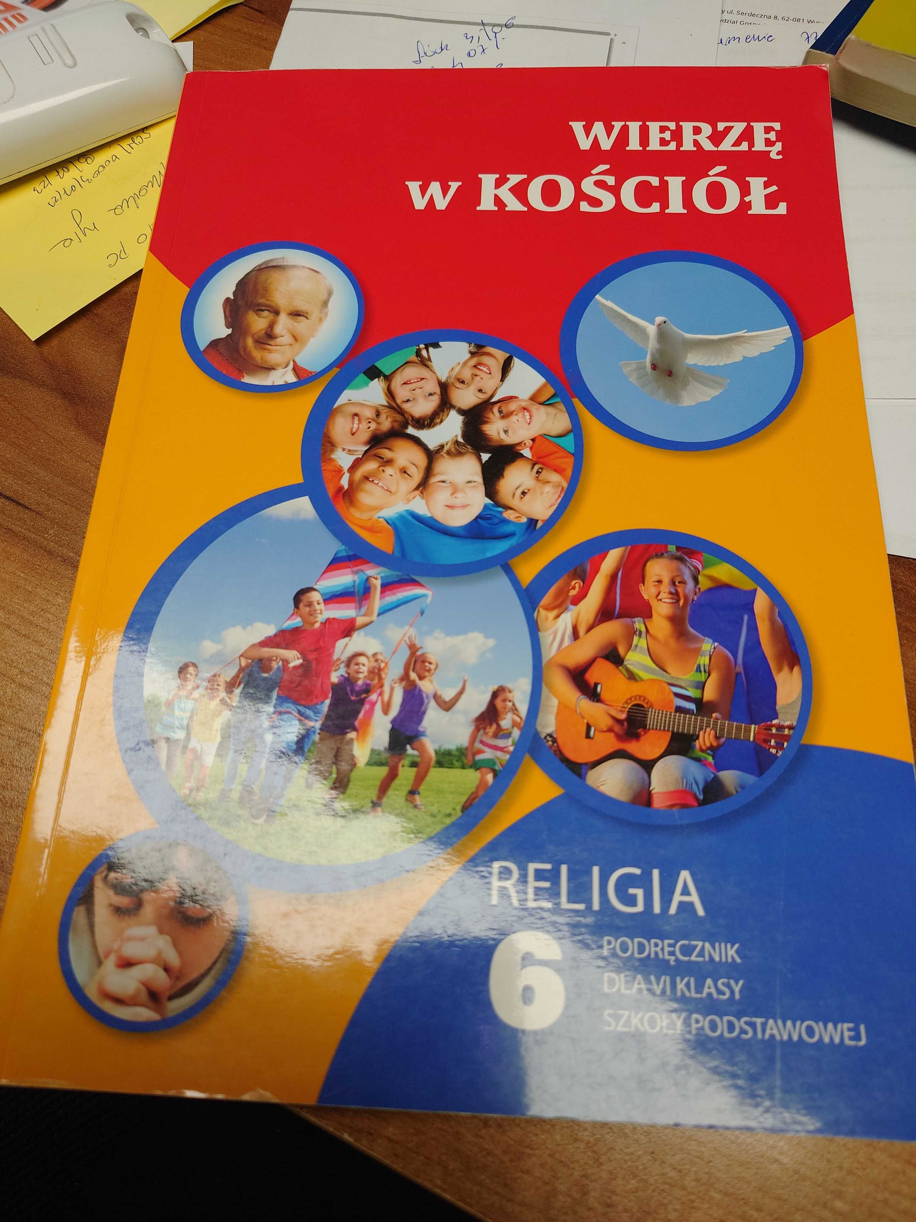 Książka do religii Wierzę w Kościół