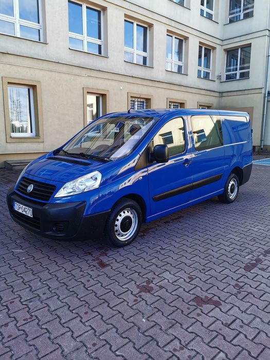 Fiat Scudo 2008 r 2.0 hdi 5 osób Brygadówka Holenderka Long!