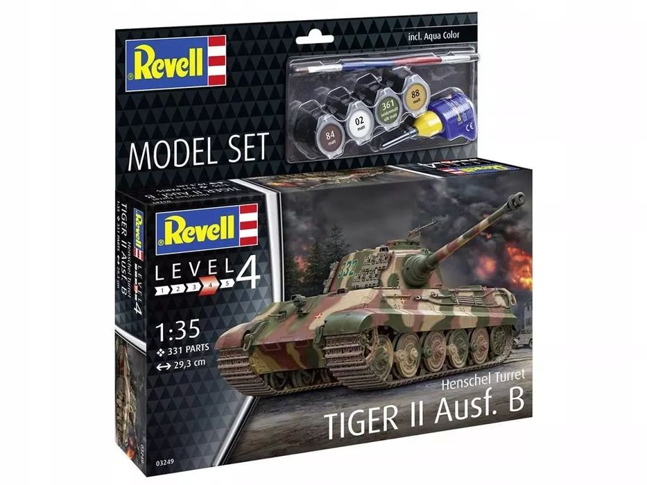 Model set Tiger II Ausf.B Henschel Turret. Revell