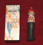 Frasco perfume VAZIO Moschino I Love Love, para colecção