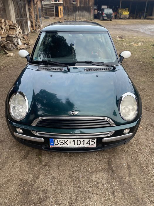 Mini cooper 1.6 benzyna po opłatach i przeglądzie, klimatyzacja