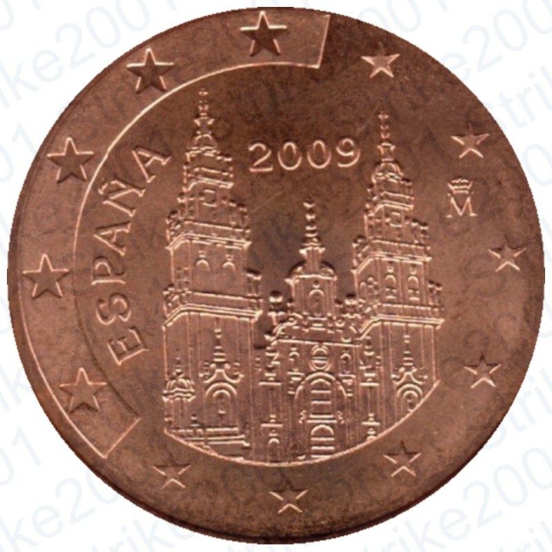 Продам монету 2 cent ESPANA 2009