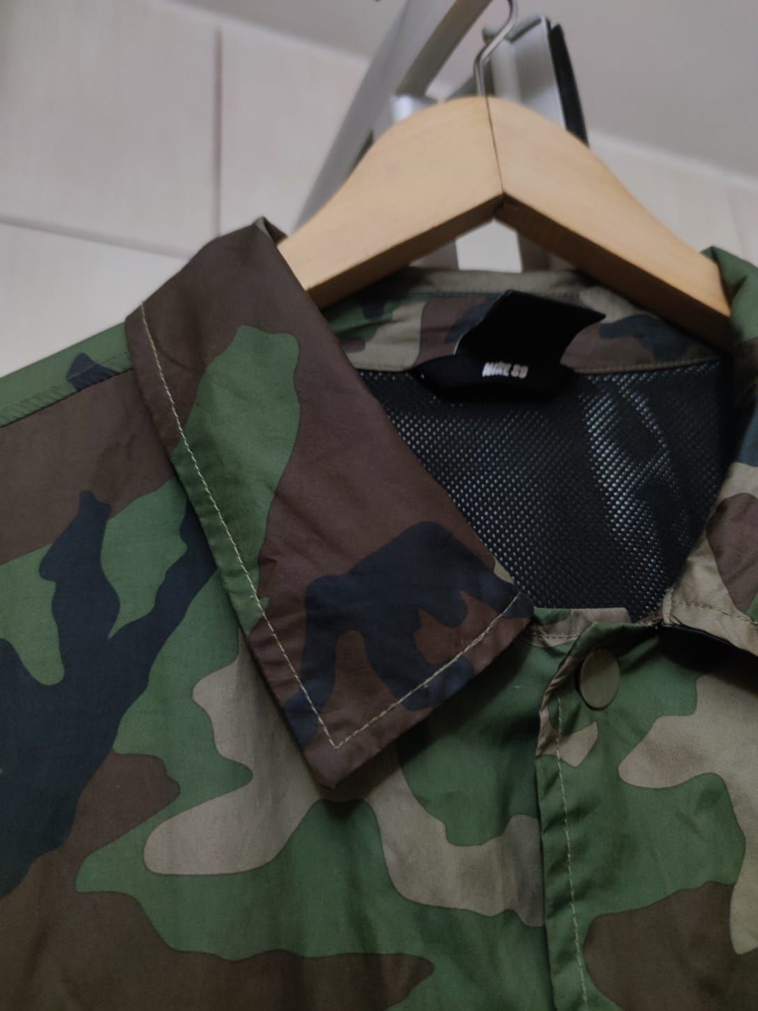 kurtka Nike SB shell S wiatrówka przeciwdeszczowa camo kamo kamuflage