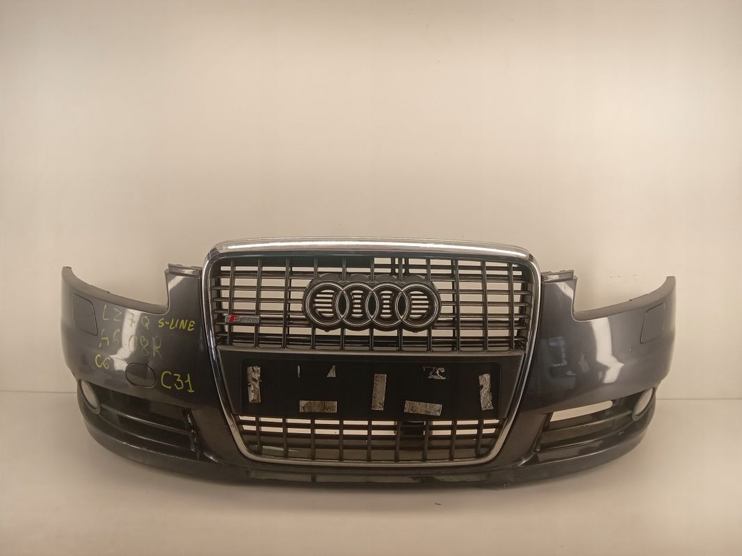 Zderzak Przód Grill Audi A6 C6/04-11 Lz7q Spryski S-line