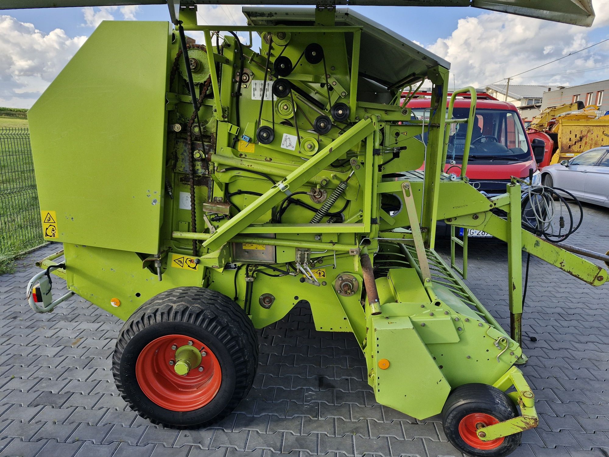 Prasa rolująca Claas Rollant 250 Rotor Siatka Sznurek
