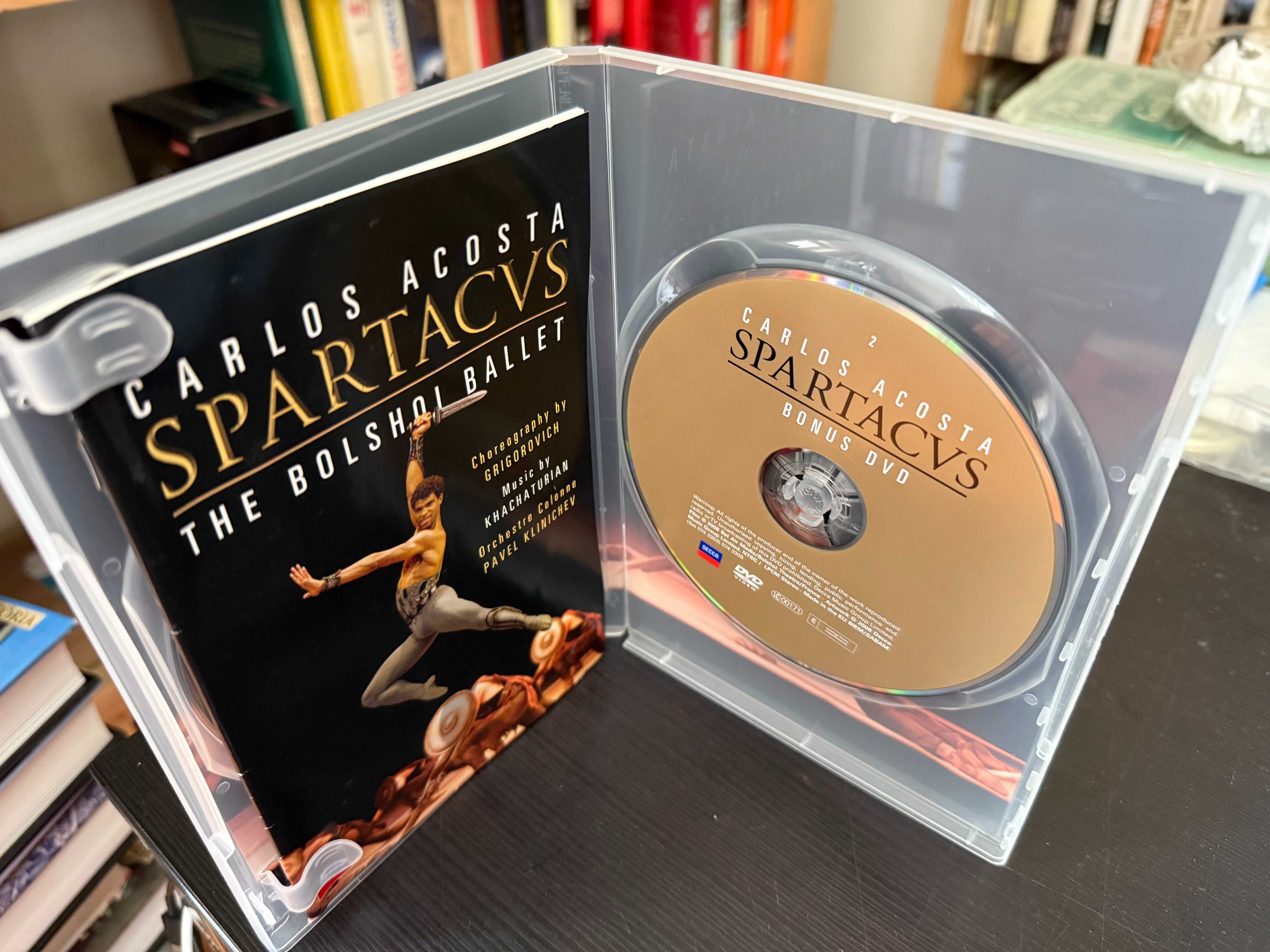 Khatchaturian – Spartacus – Acosta, Kaptsova, Volchkov – Klinichev