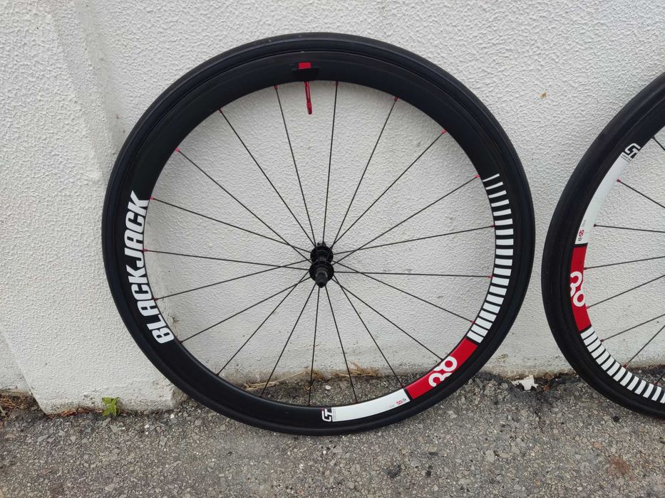 Rodas blackjack de carbono