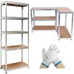 Regał magazynowy metalowy 180x90x40 5 półek 875kg WYPRZEDAŻ
