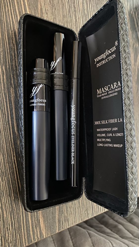 Tusz 3D mascara, efekt sztucznych rzęs 300% objętości i grubości, nowy