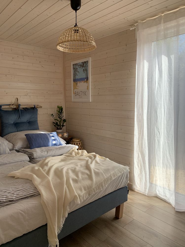 Domek z jacuzzi nad morzem, sauna, Sasino