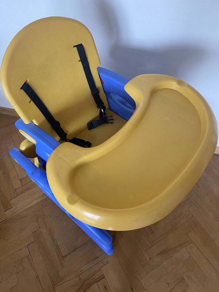 Krzeselko do karmienia, stolik i krzeslo 2w1