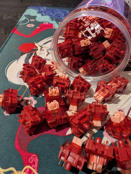 Безшумні світчі Haimu Heartbeat Silent Linear Switch