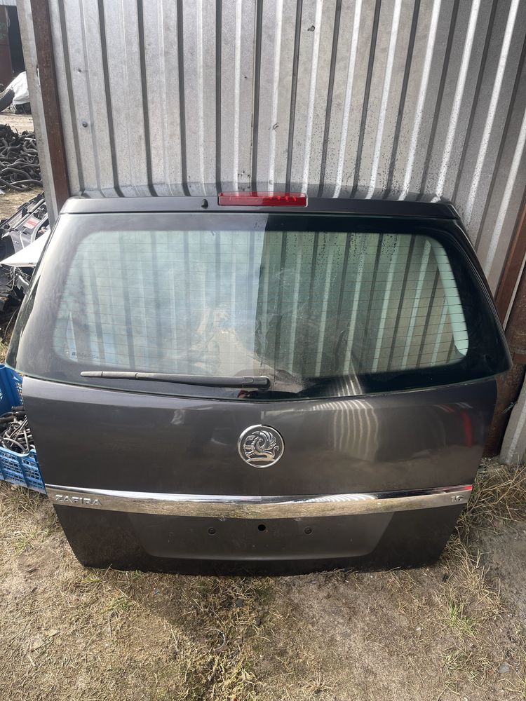 Ляда кришка багажника скло зафира б zafira b кляпа задня дверка