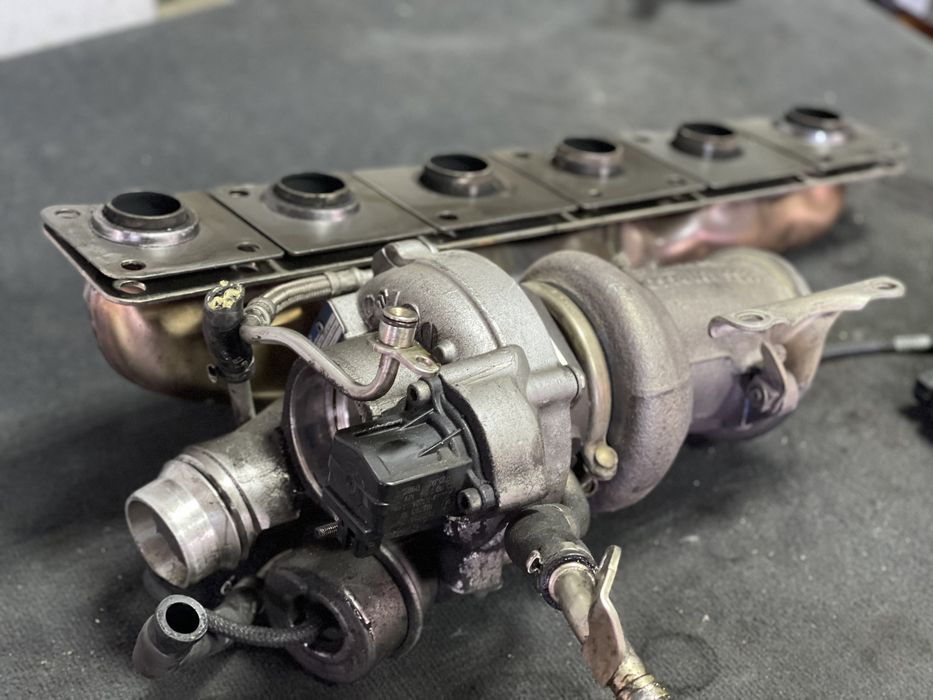 Турбина N55 3.5ix BMW X5 E70 стартер Н55 БМВ Х5 Е70 Гидрач компресор