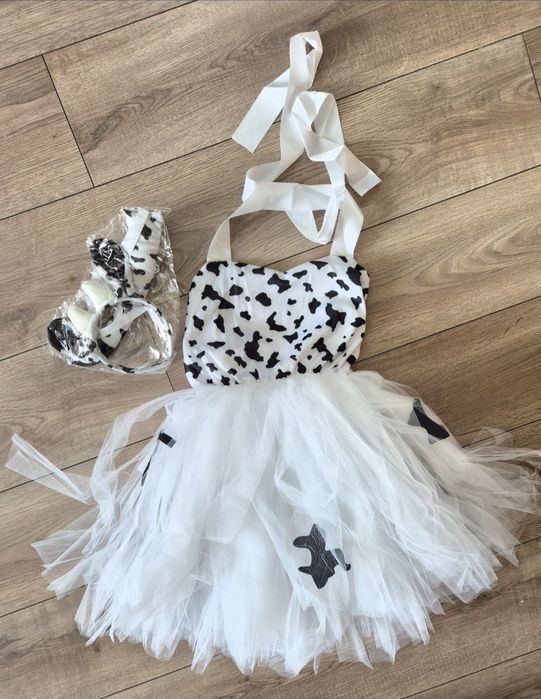 Kostium krówka z akcesoriami 122/128