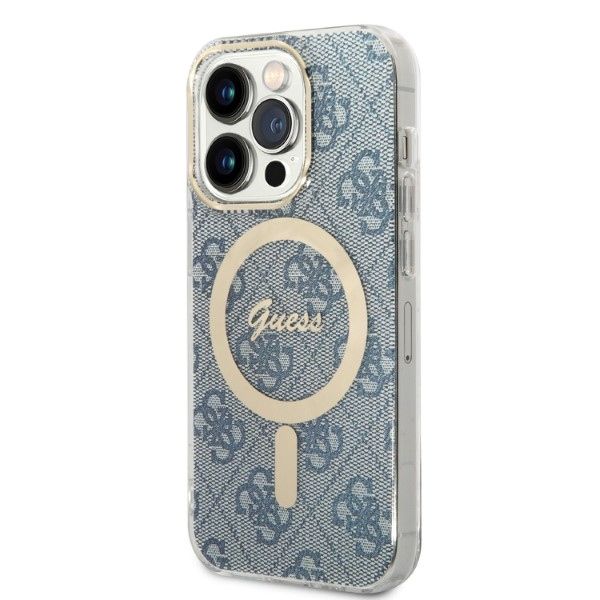 Zestaw Guess GUBPP14XH4EACSB Case+ Charger iPhone 14 Pro Max 6,7" n