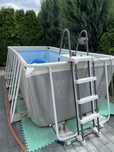 Basen uzywana dwa sezony INTEX 4M-2M -1.22M