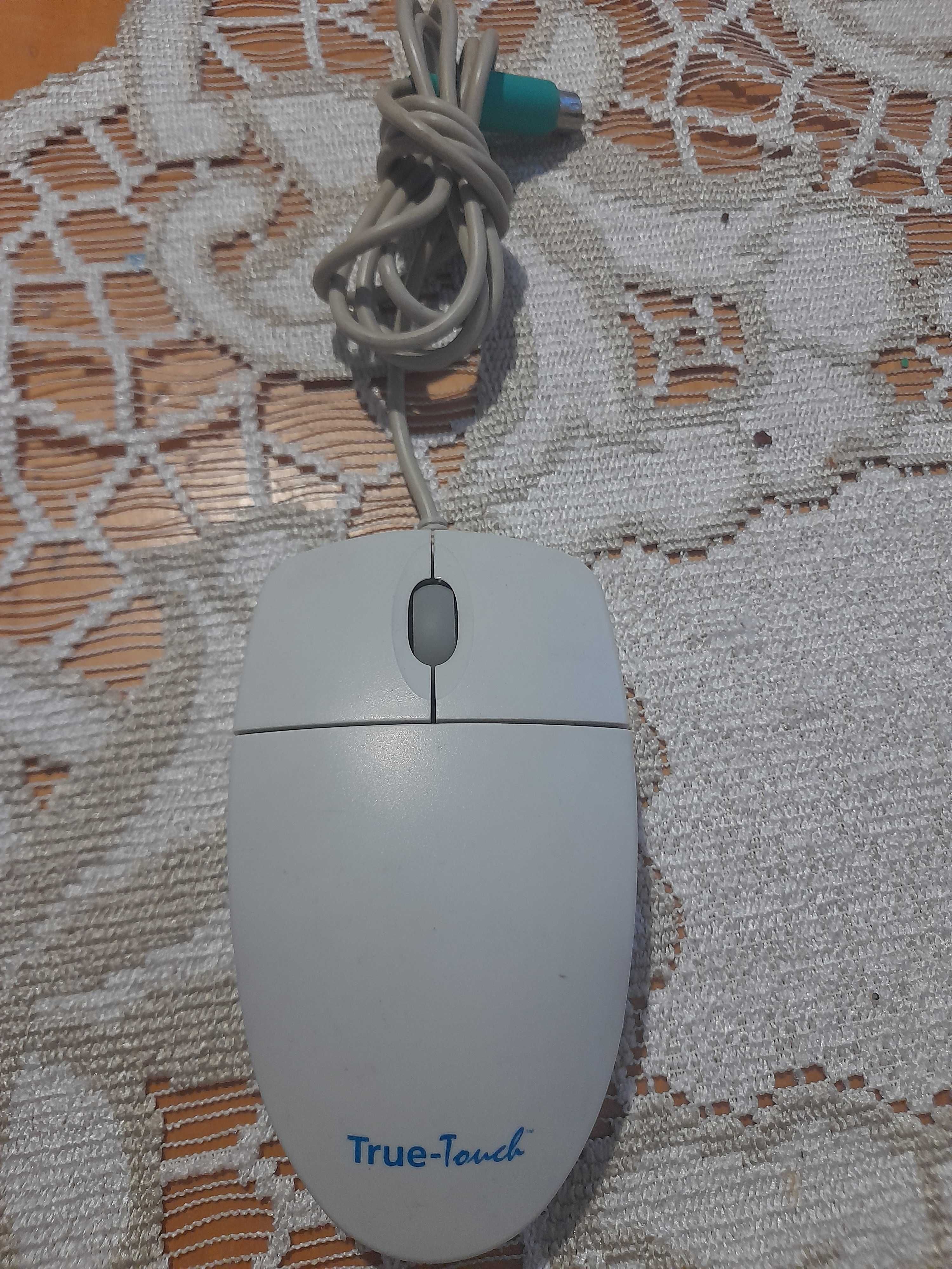 Mysz komputerowa True Touch PS/2 kulkowa retro