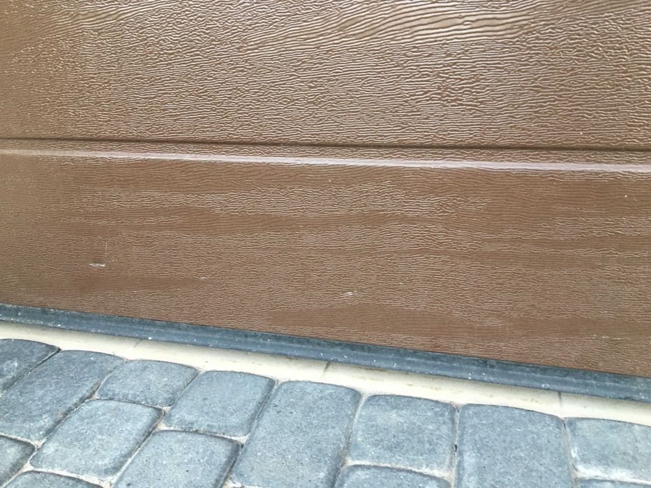 Panel dolny bramy garażowej