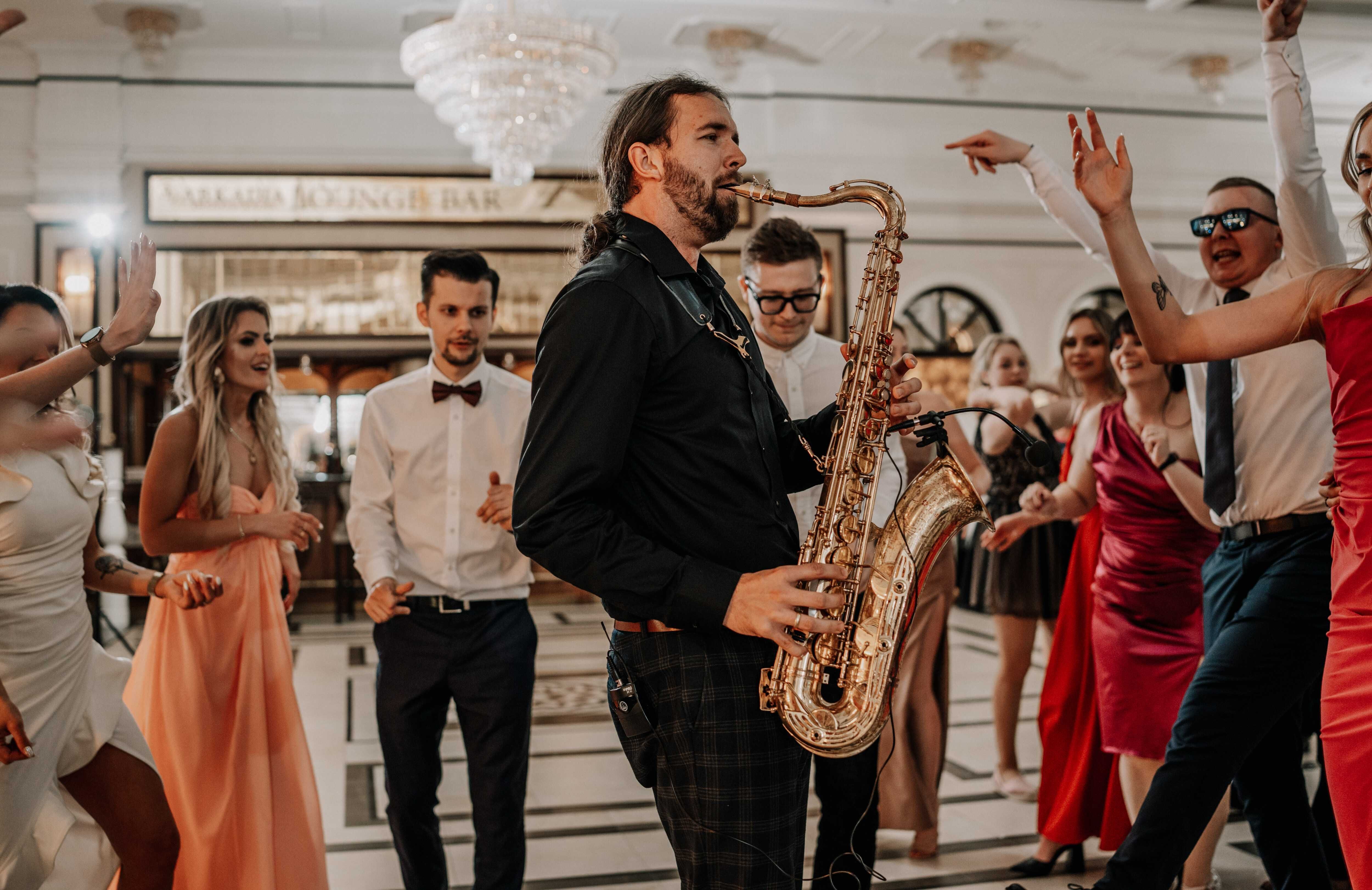 Saksofonista na wesele, event, koncert, Live act