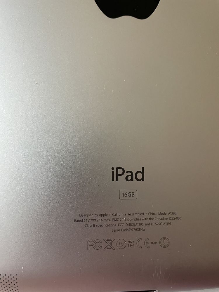 iPad 2 16 Gb Полностью рабочий